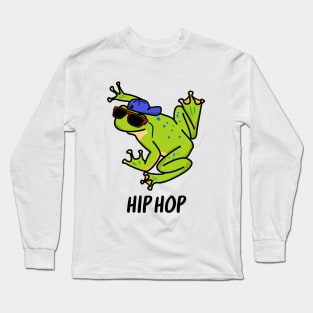 Hip Hop Cute Frog Pun Long Sleeve T-Shirt